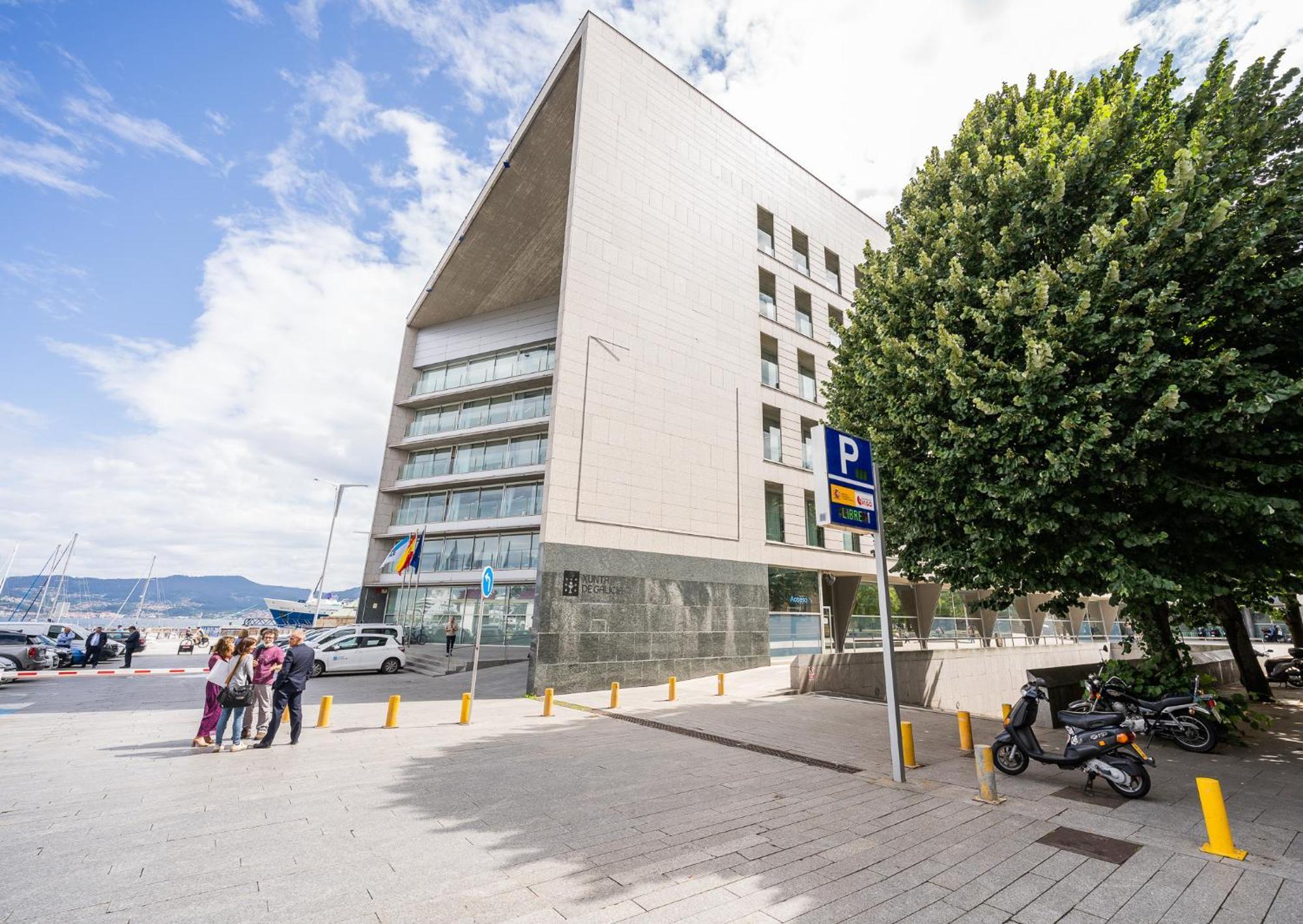 Vistas Al Nautico Y Paseo Maritimo De Vigo Lägenhet Exteriör bild