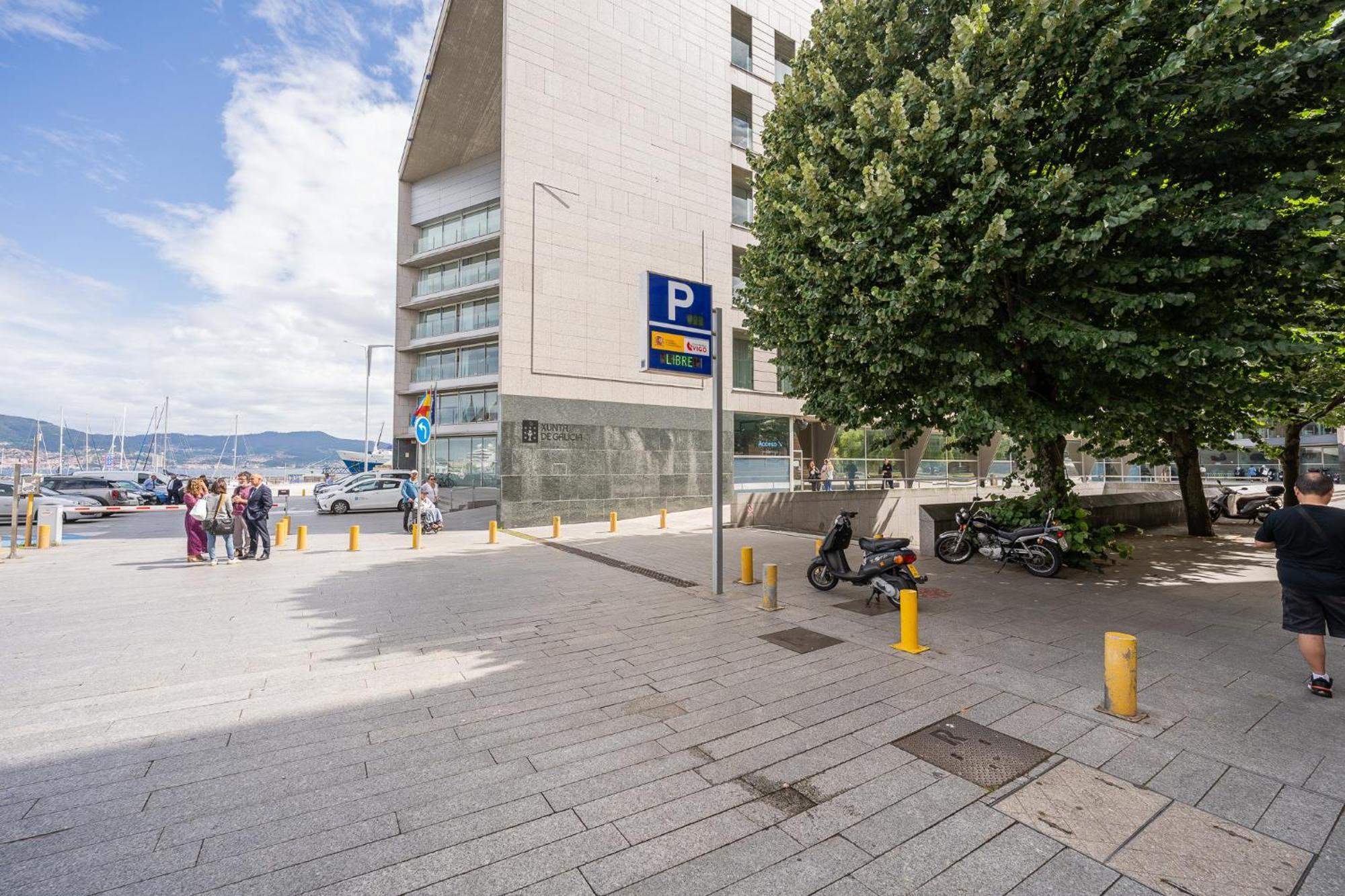 Vistas Al Nautico Y Paseo Maritimo De Vigo Lägenhet Exteriör bild